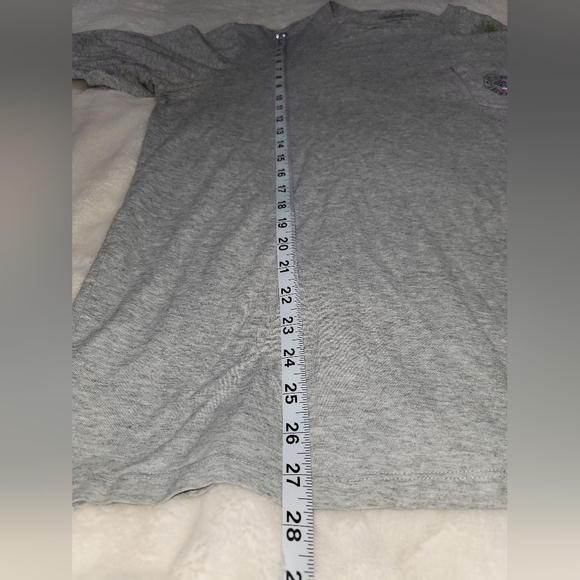 Vineyard Vines Gray Long Sleeve Tee with Sleeve Branding - Picture 7 of 10